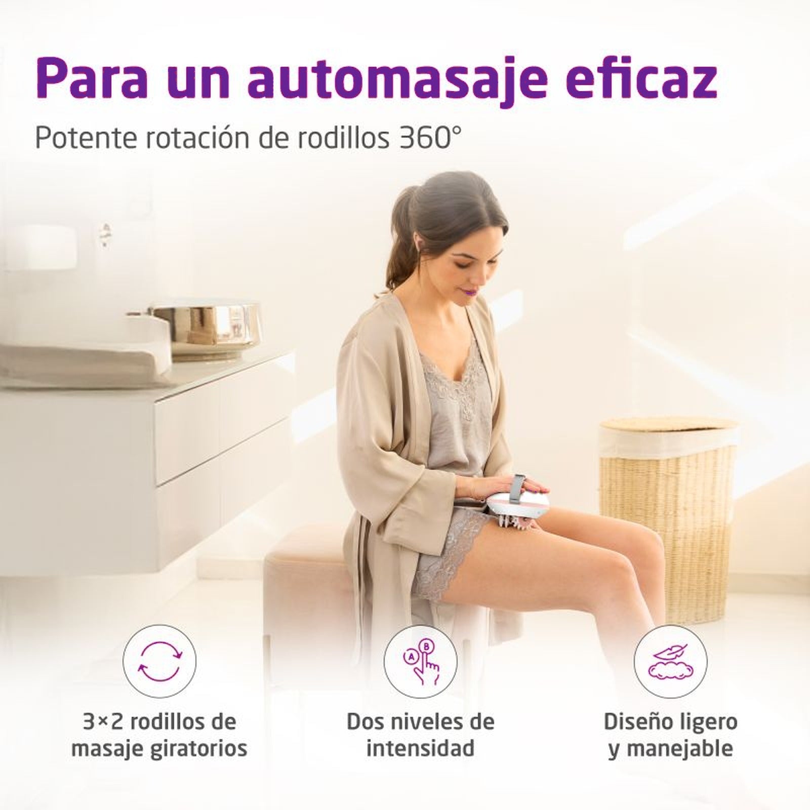 Para un automasaje eficaz